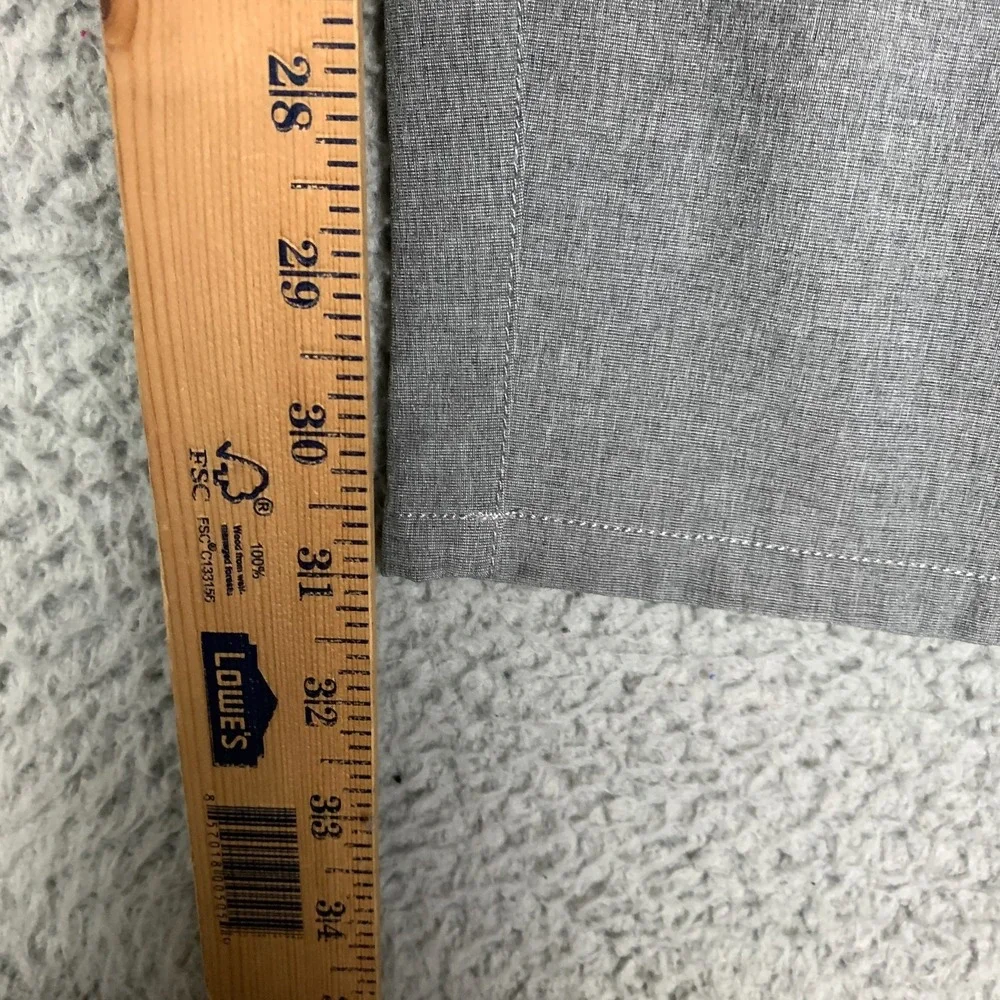 Vuori Aim Pants Mens Actual 36 x 31 Gray Stretch Athletic Slim Casual Commute - Picture 8 of 9